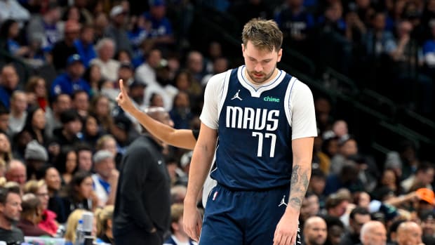 Dallas Mavericks superstar Luka Doncic was dejected after a second consecutive loss on Sunday night.